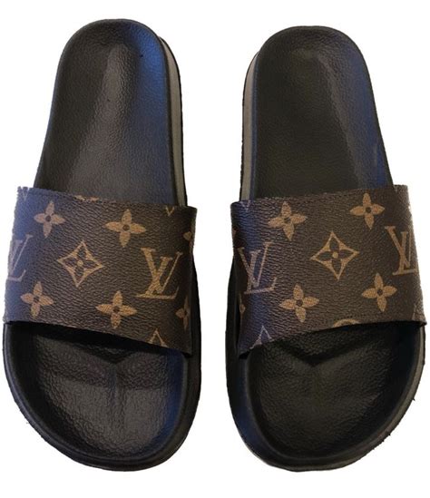 lv sliders mens|louis vuitton flip flops men's.